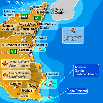 alberghi Acireale Costa siciliana orientale: hotel, pensioni, ostelli, appartamenti in affitto