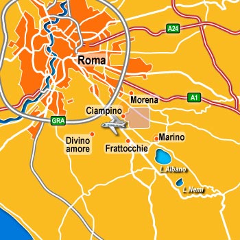 alberghi Marino Aeroporto di Roma Ciampino: hotel, pensioni, ostelli, appartamenti in affitto