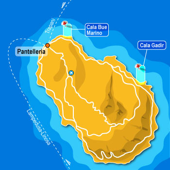 alberghi Pantelleria: hotel, pensioni, ostelli, appartamenti in affitto
