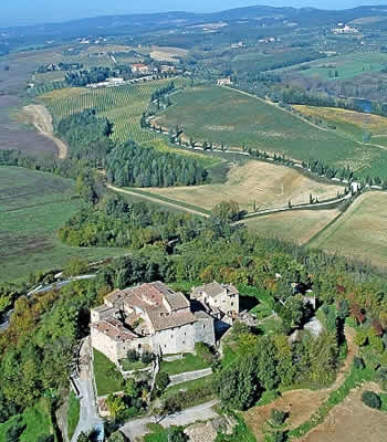 Apartamenti-ville in affitto Siena - Apartamenti-ville in affitto Castello di Monteliscai
